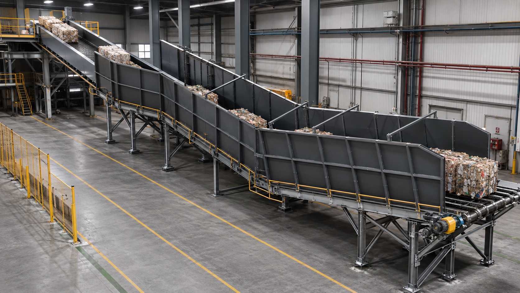 Industrial Modular Belt Conveyor